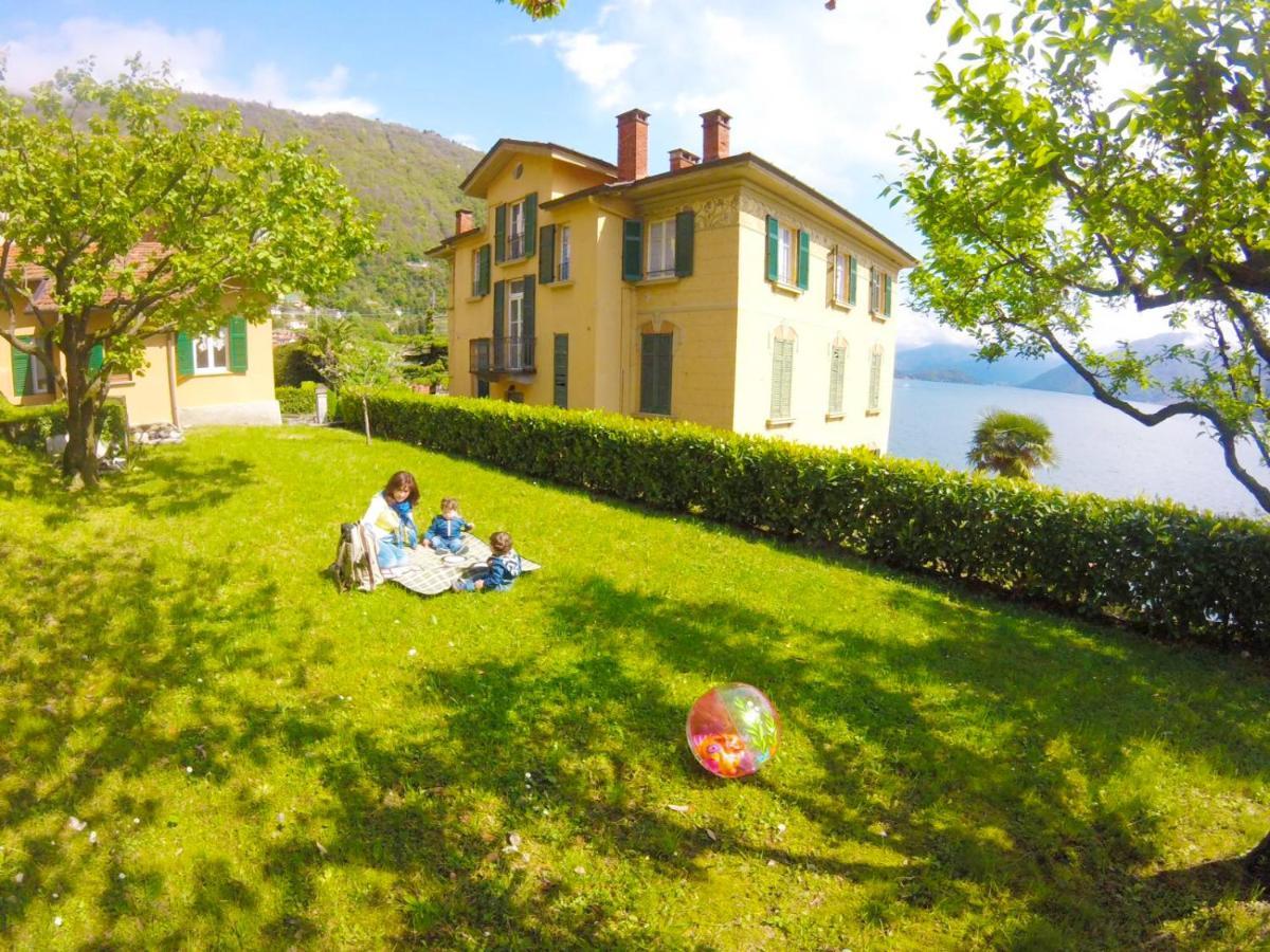 The Family - Apartments In Villa With Lake View Argegno Bagian luar foto