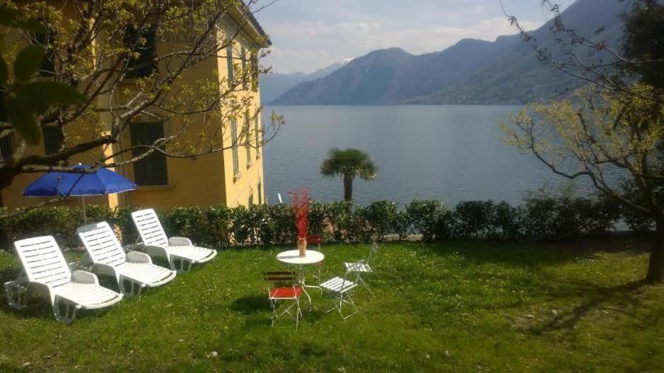 The Family - Apartments In Villa With Lake View Argegno Bagian luar foto